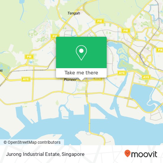 Jurong Industrial Estate地图