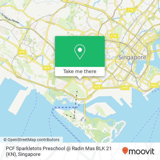 PCF Sparkletots Preschool @ Radin Mas BLK 21 (KN) map