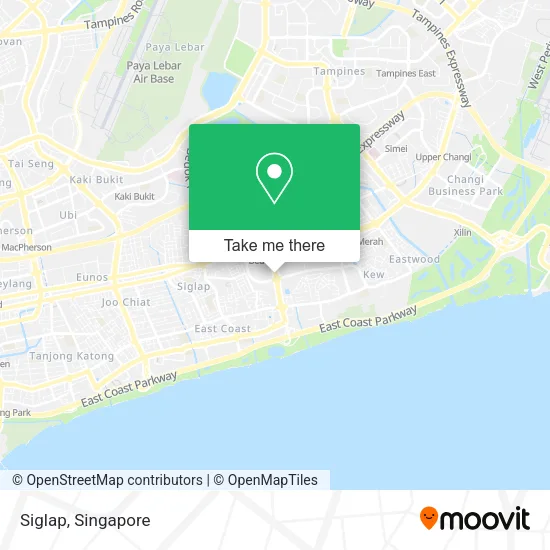 Siglap map