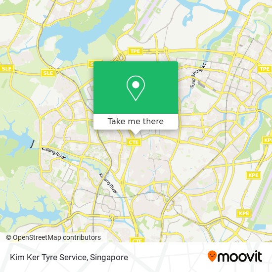 Kim Ker Tyre Service map