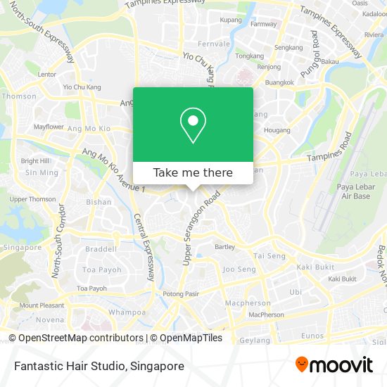 Fantastic Hair Studio map