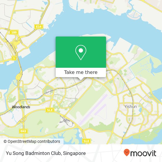 Yu Song Badminton Club map