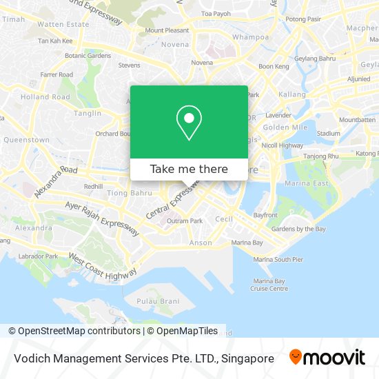 Vodich Management Services Pte. LTD.地图