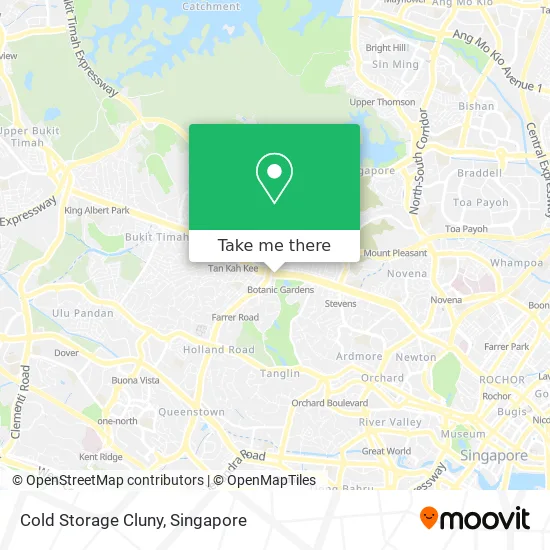 Cold Storage Cluny map