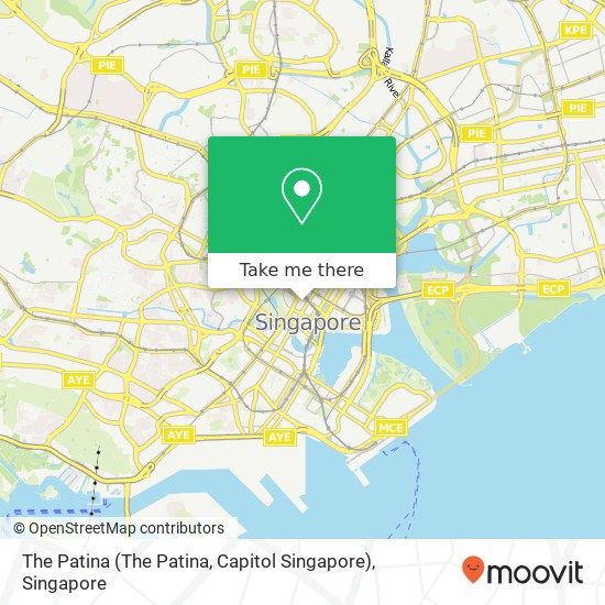 The Patina (The Patina, Capitol Singapore)地图