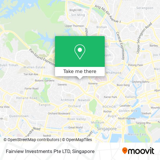Fairview Investments Pte LTD地图
