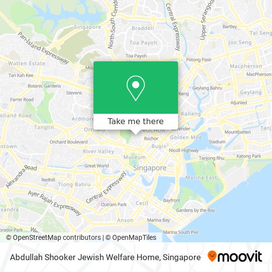 Abdullah Shooker Jewish Welfare Home map