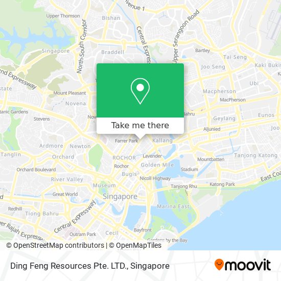 Ding Feng Resources Pte. LTD. map