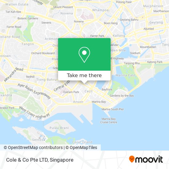 Cole & Co Pte LTD map