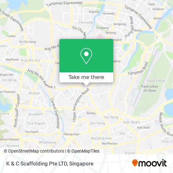 K & C Scaffolding Pte LTD map