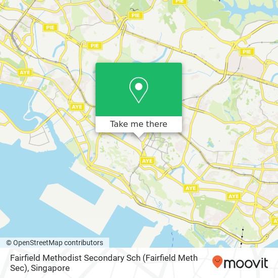 Fairfield Methodist Secondary Sch (Fairfield Meth Sec)地图