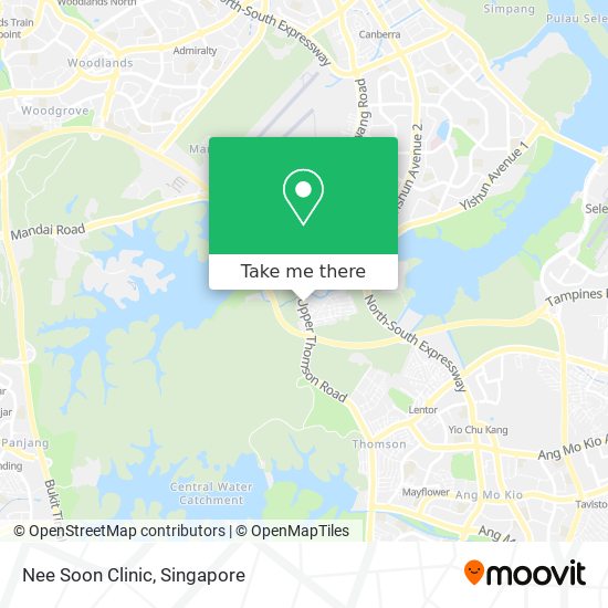 Nee Soon Clinic map