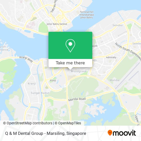 Q & M Dental Group - Marsiling map