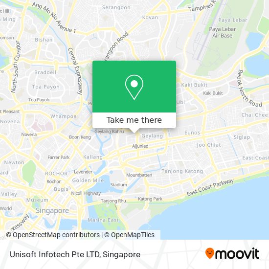 Unisoft Infotech Pte LTD map