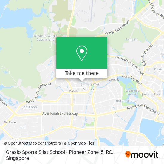 Grasio Sports Silat School - Pioneer Zone '5' RC map