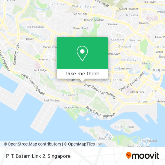 P. T. Batam Link 2 map
