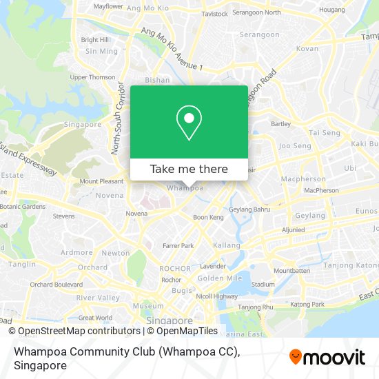 Whampoa Community Club (Whampoa CC)地图