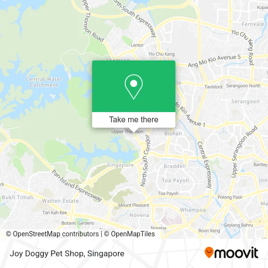 Joy Doggy Pet Shop map