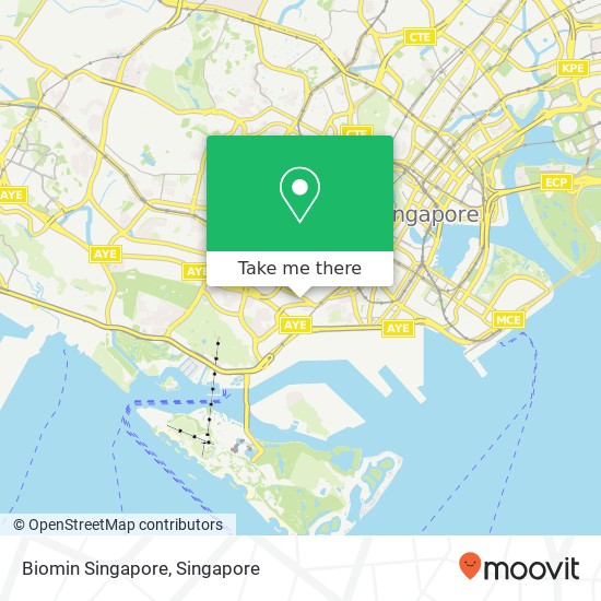 Biomin Singapore map