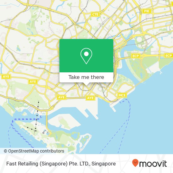 Fast Retailing (Singapore) Pte. LTD. map