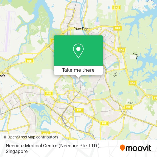 Neecare Medical Centre (Neecare Pte. LTD.)地图