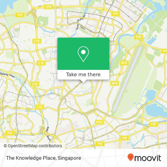 The Knowledge Place map