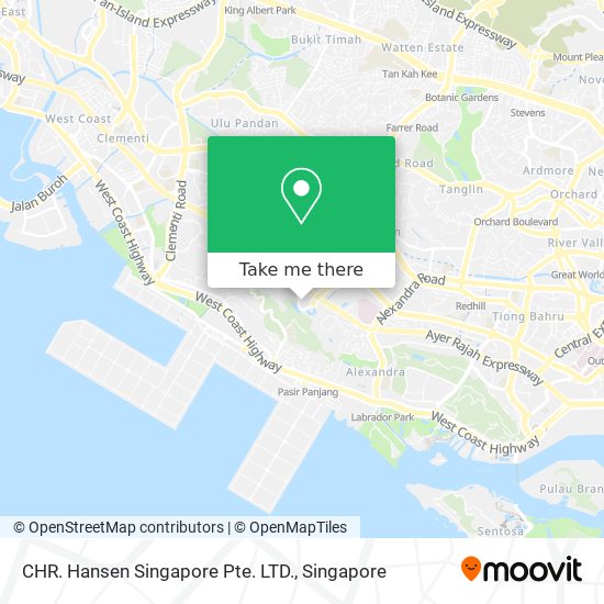 CHR. Hansen Singapore Pte. LTD.地图