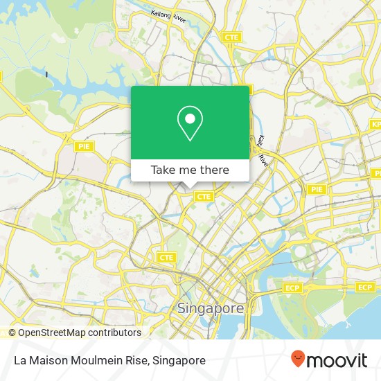 La Maison Moulmein Rise地图