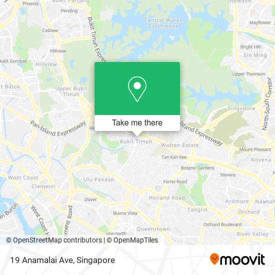 19 Anamalai Ave map