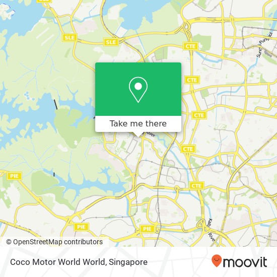 Coco Motor World World地图