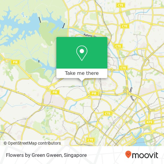 Flowers by Green Gween map