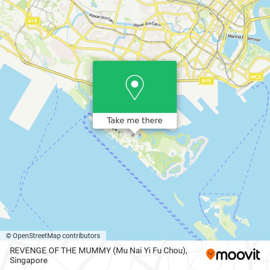 REVENGE OF THE MUMMY (Mu Nai Yi Fu Chou) map