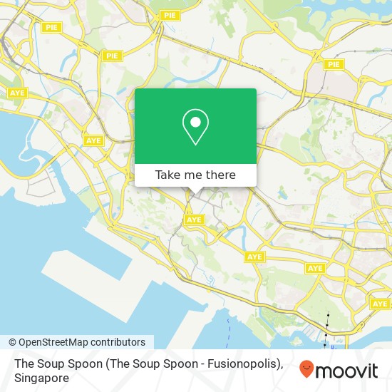 The Soup Spoon map