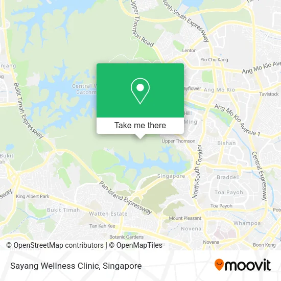 Sayang Wellness Clinic map