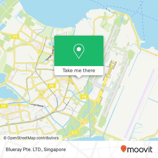 Blueray Pte. LTD. map