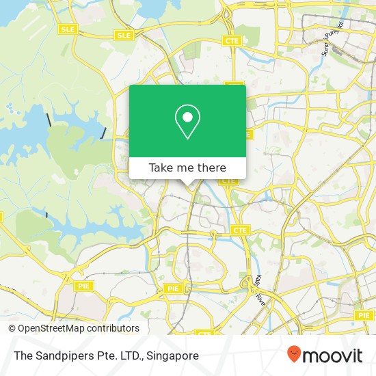 The Sandpipers Pte. LTD. map