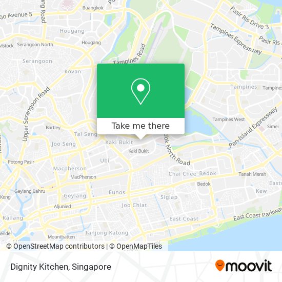 Dignity Kitchen map