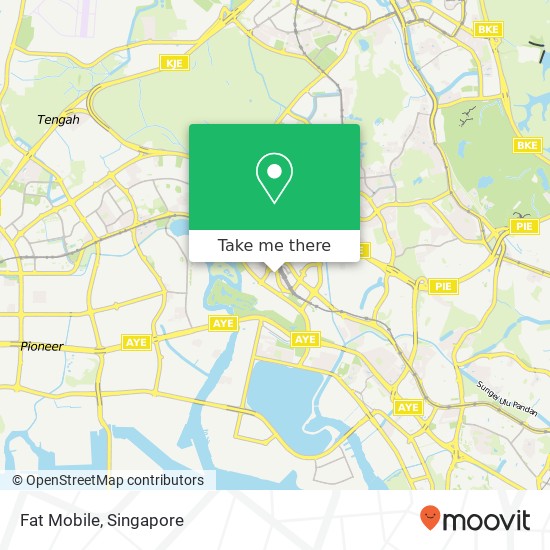 Fat Mobile map