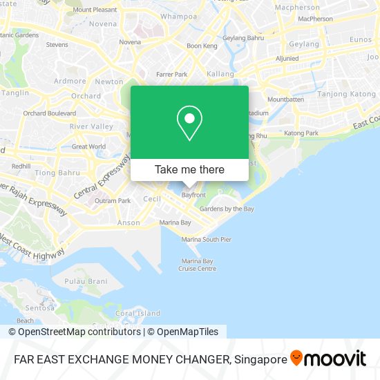 FAR EAST EXCHANGE MONEY CHANGER地图