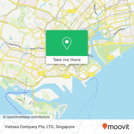 Vietsea Company Pte. LTD. map