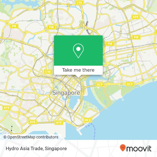 Hydro Asia Trade map