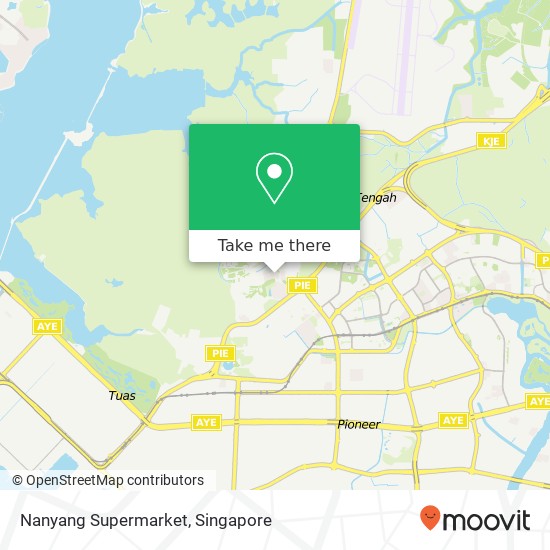 Nanyang Supermarket map
