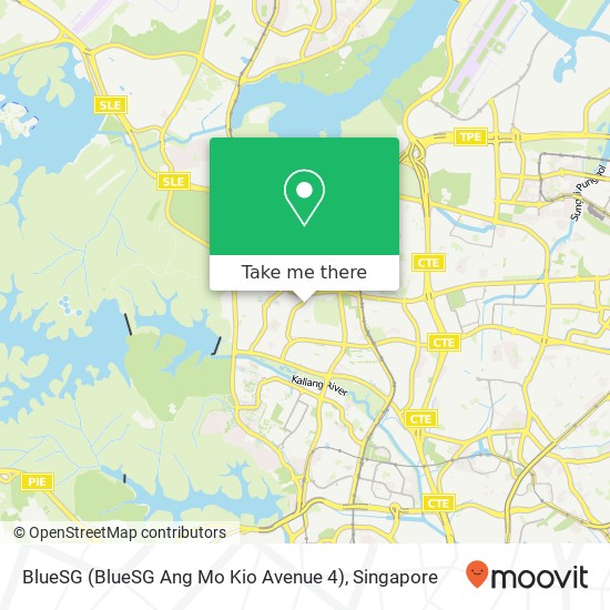 BlueSG (BlueSG Ang Mo Kio Avenue 4)地图
