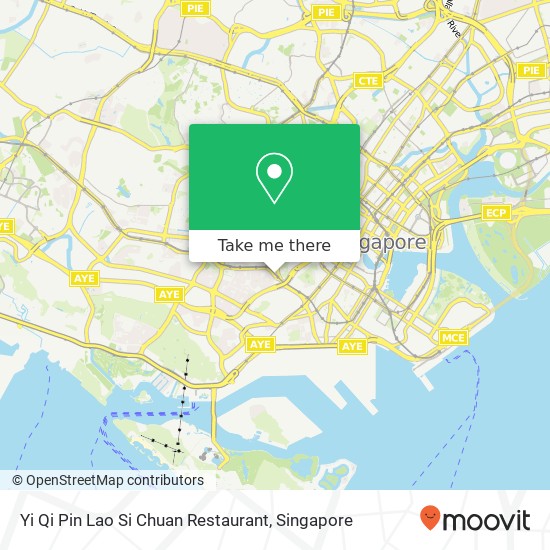 Yi Qi Pin Lao Si Chuan Restaurant map