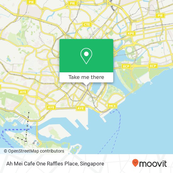 Ah Mei Cafe One Raffles Place map