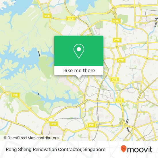 Rong Sheng Renovation Contractor map