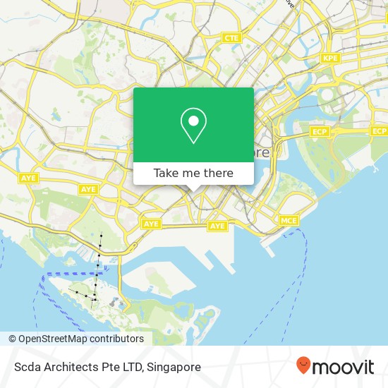 Scda Architects Pte LTD map