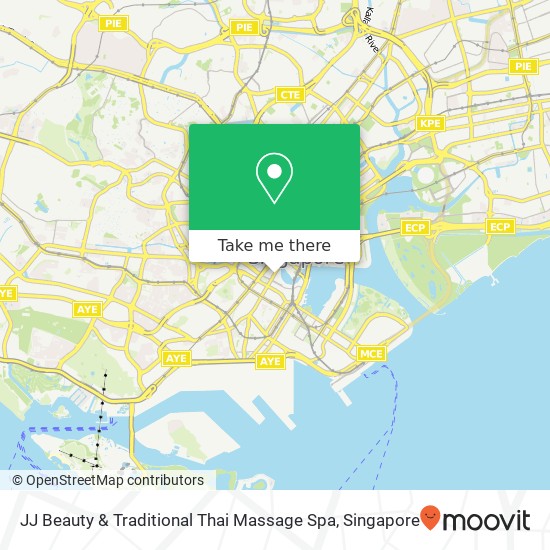 JJ Beauty & Traditional Thai Massage Spa地图