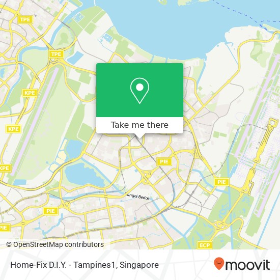 Home-Fix D.I.Y. - Tampines1 map