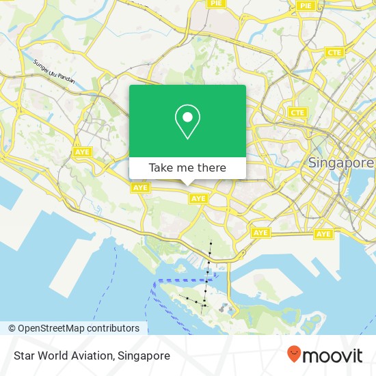 Star World Aviation map